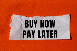 Buy Now Pay Later Sign