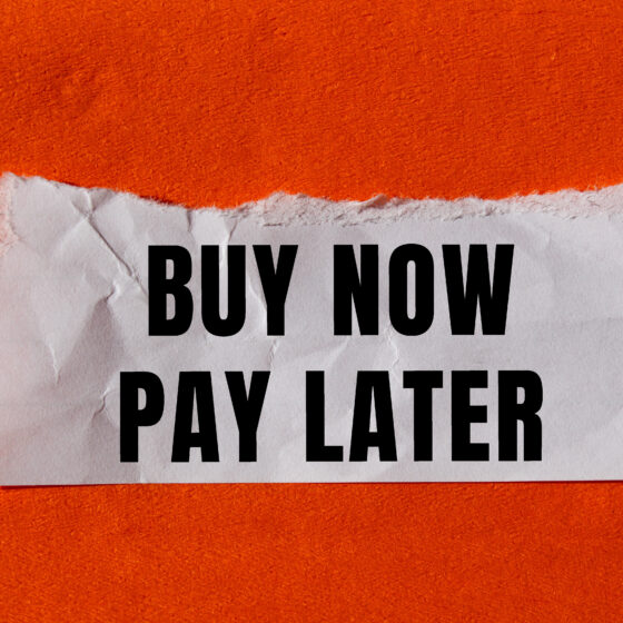 Buy Now Pay Later Sign